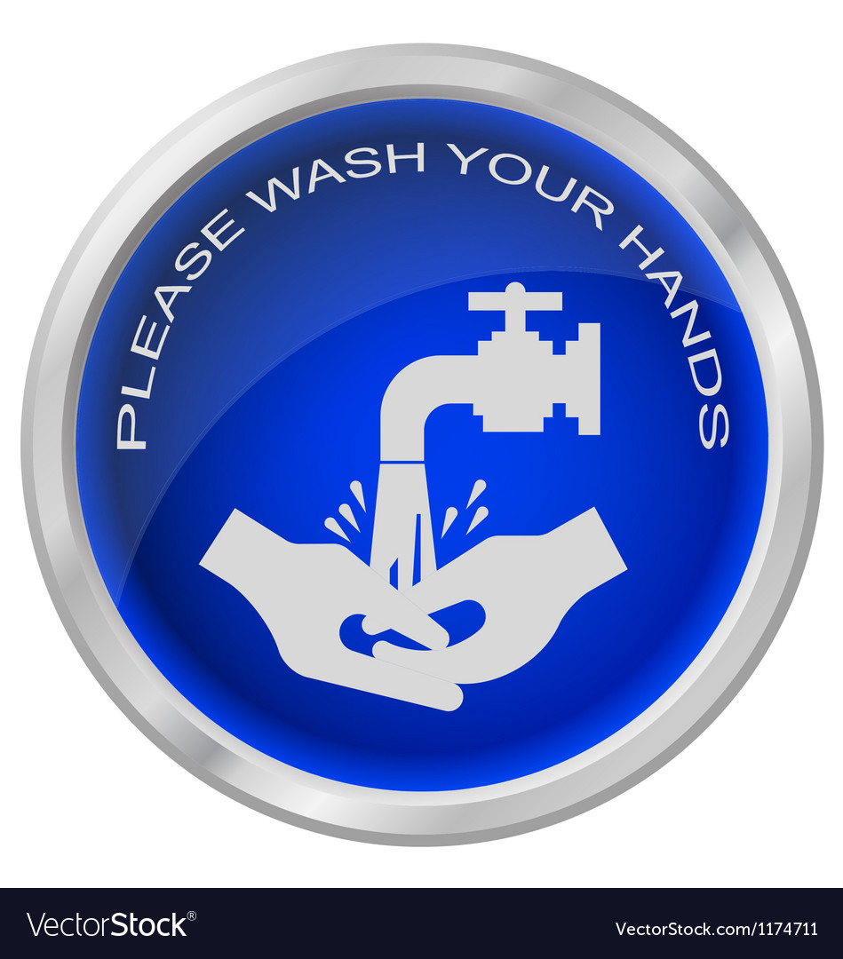 Wash Hands Royalty Free Vector Image Vectorstock Wash Hands Royalty Free Vector Image Vectorstock