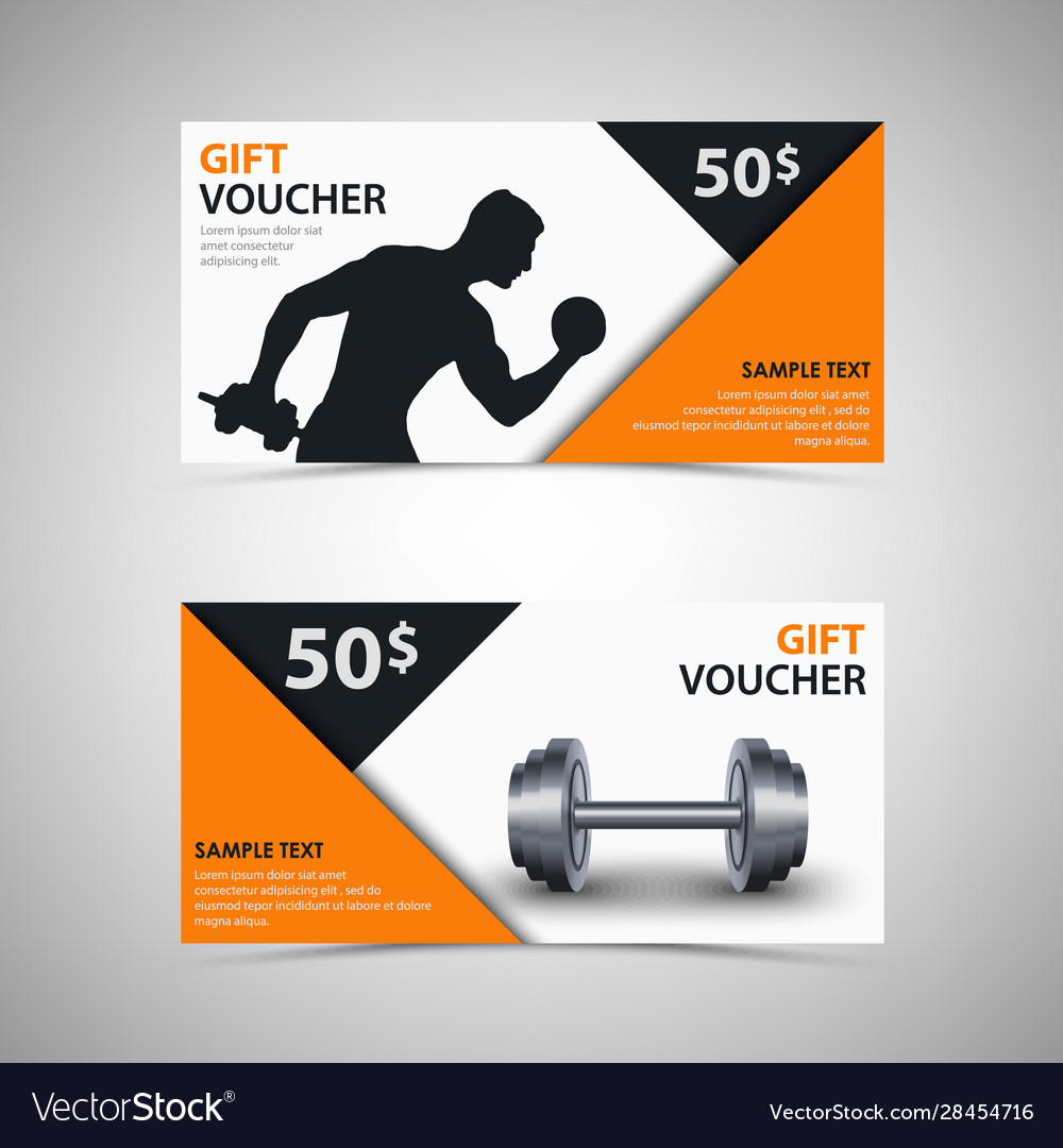 gift-voucher-for-exercise-and-fitness-template-vector-image