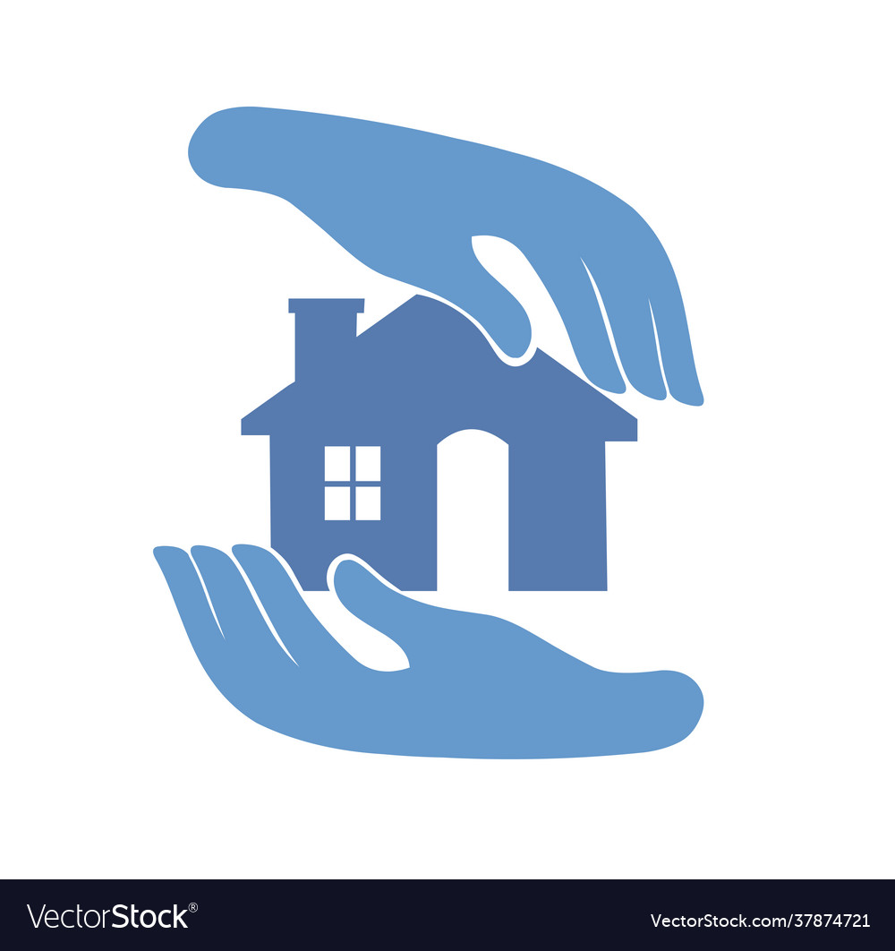 Home care building insurance logo icon