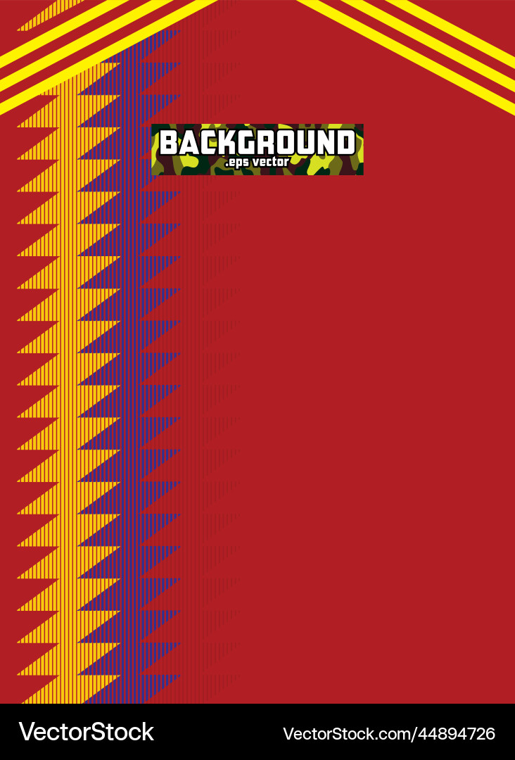 Sport uniform pattern background design Royalty Free Vector
