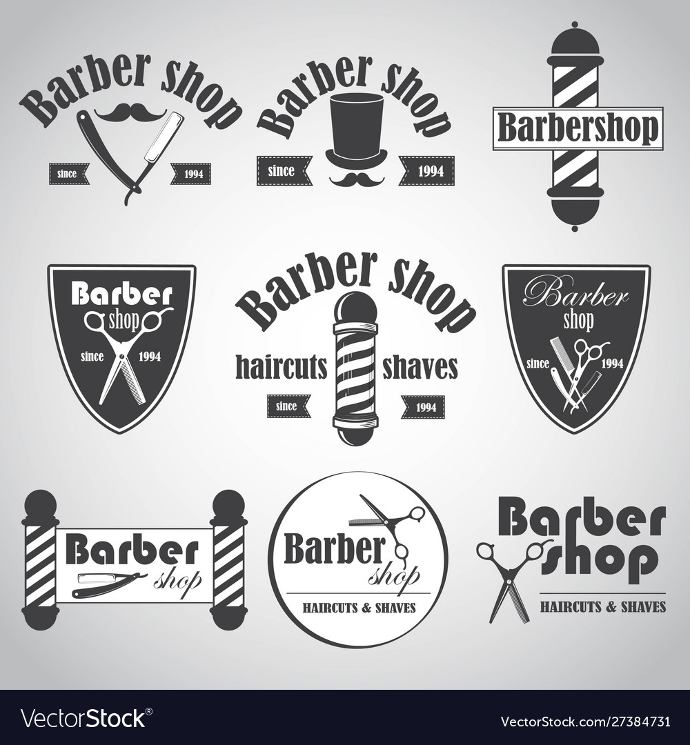 Barber1 Royalty Free Vector Image - VectorStock