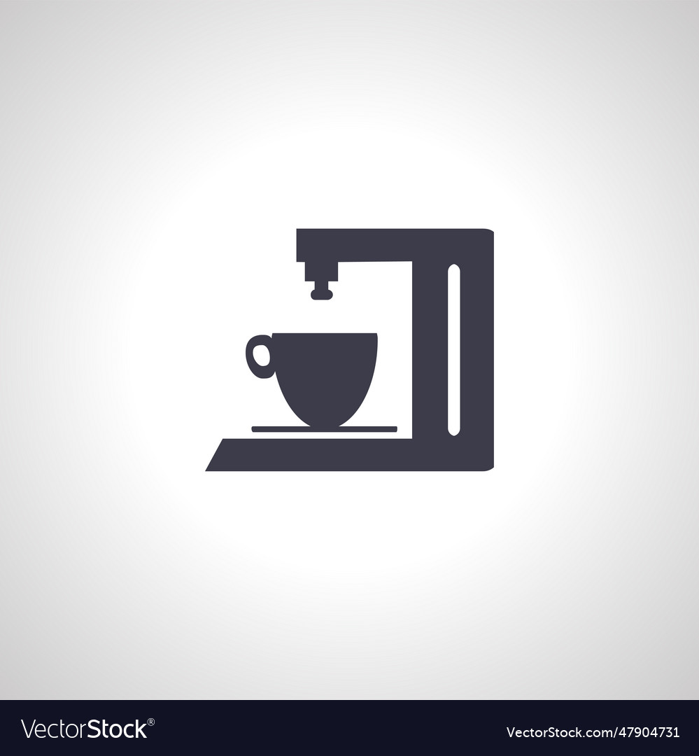 Coffee machine icon espresso machine icon Vector Image