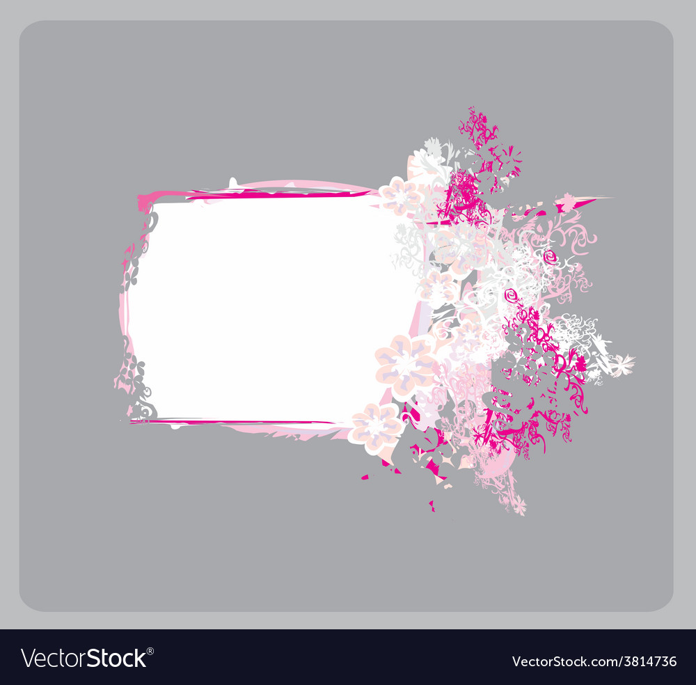 Abstract frame with space for your text