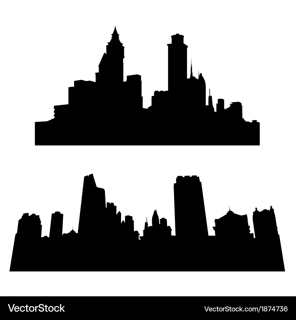 Cityscape Royalty Free Vector Image - VectorStock