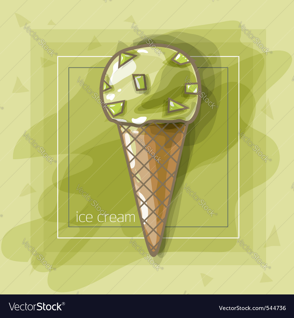 Pistachio icecream