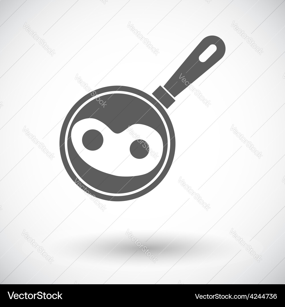 Scrambled eggs Royalty Free Vector Image - VectorStock