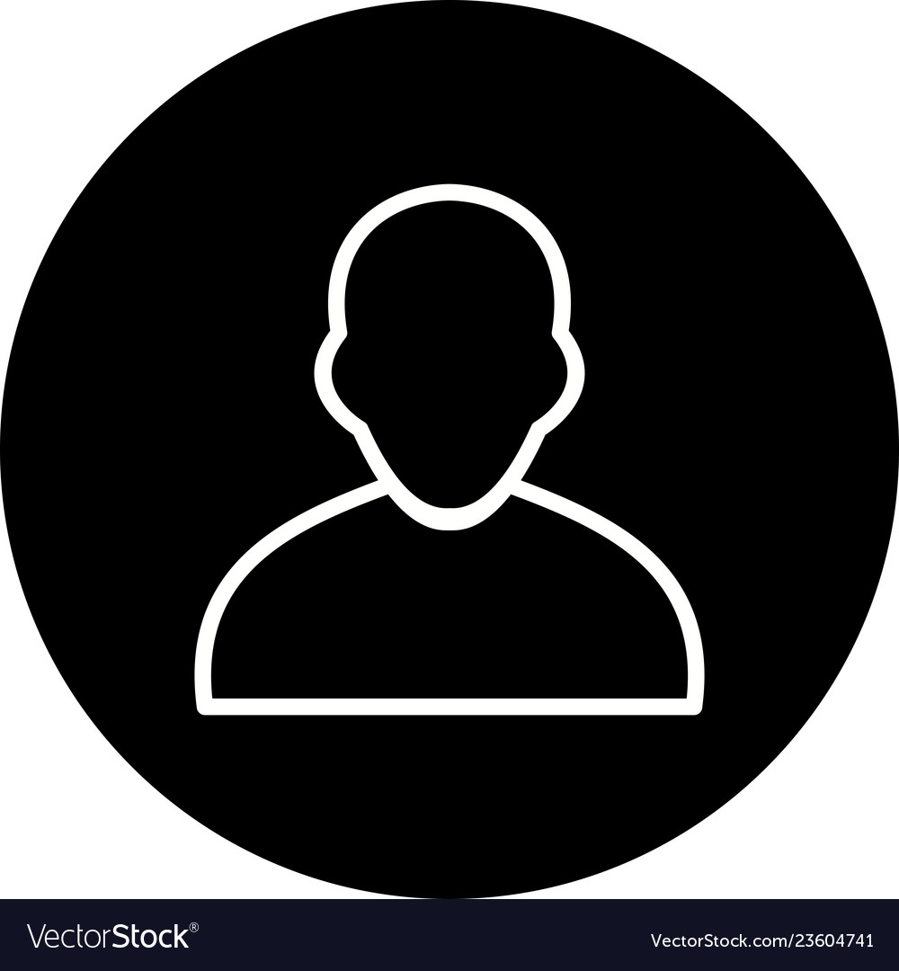 Avatar icon Royalty Free Vector Image - VectorStock