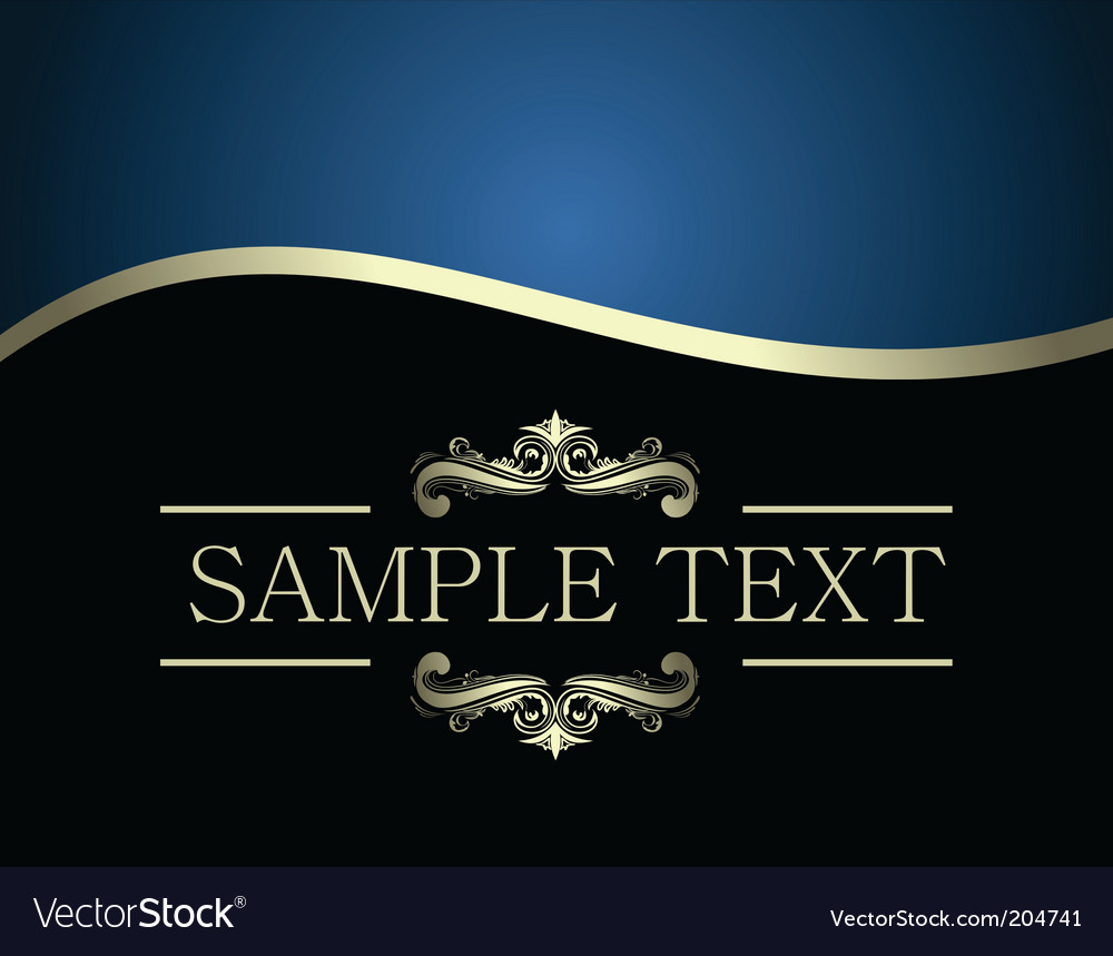 Invitation card Royalty Free Vector Image - VectorStock