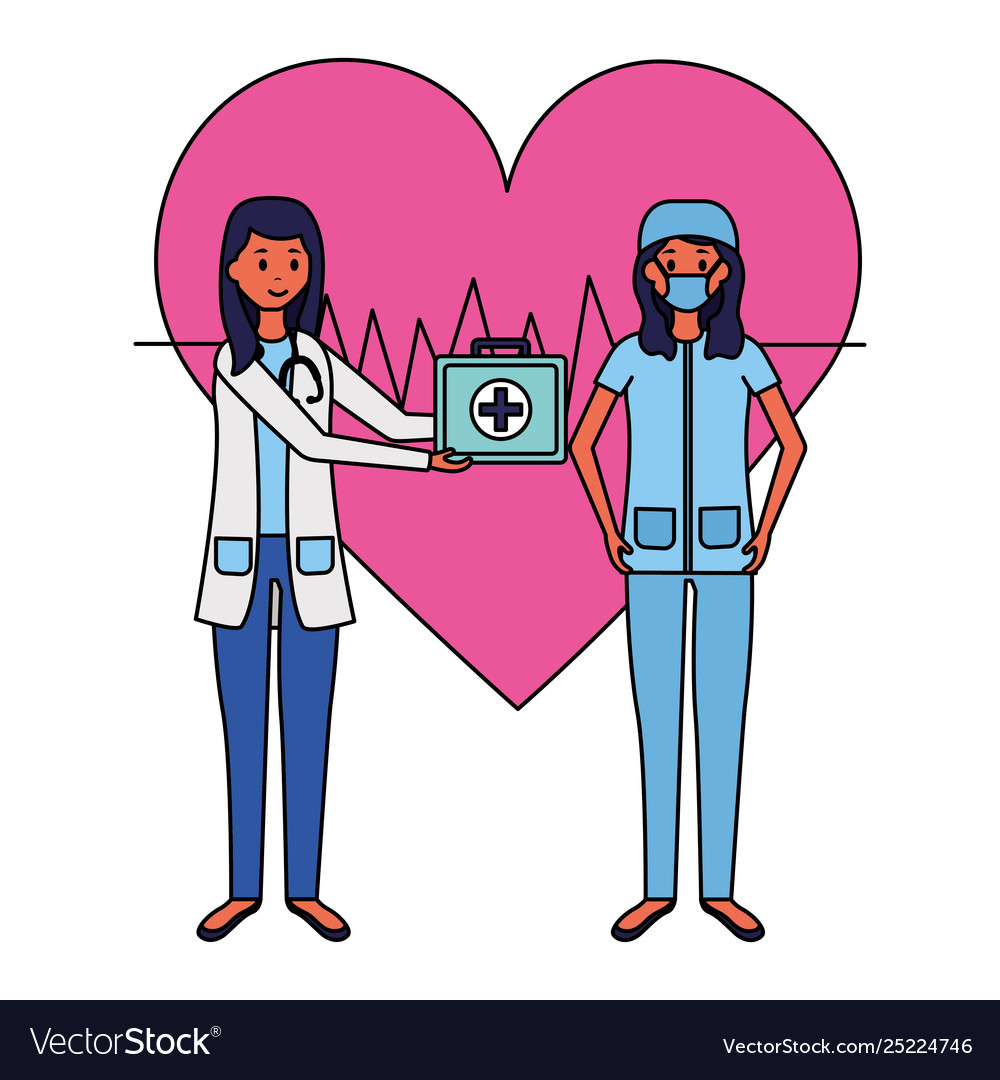 Medical people characters Royalty Free Vector Image