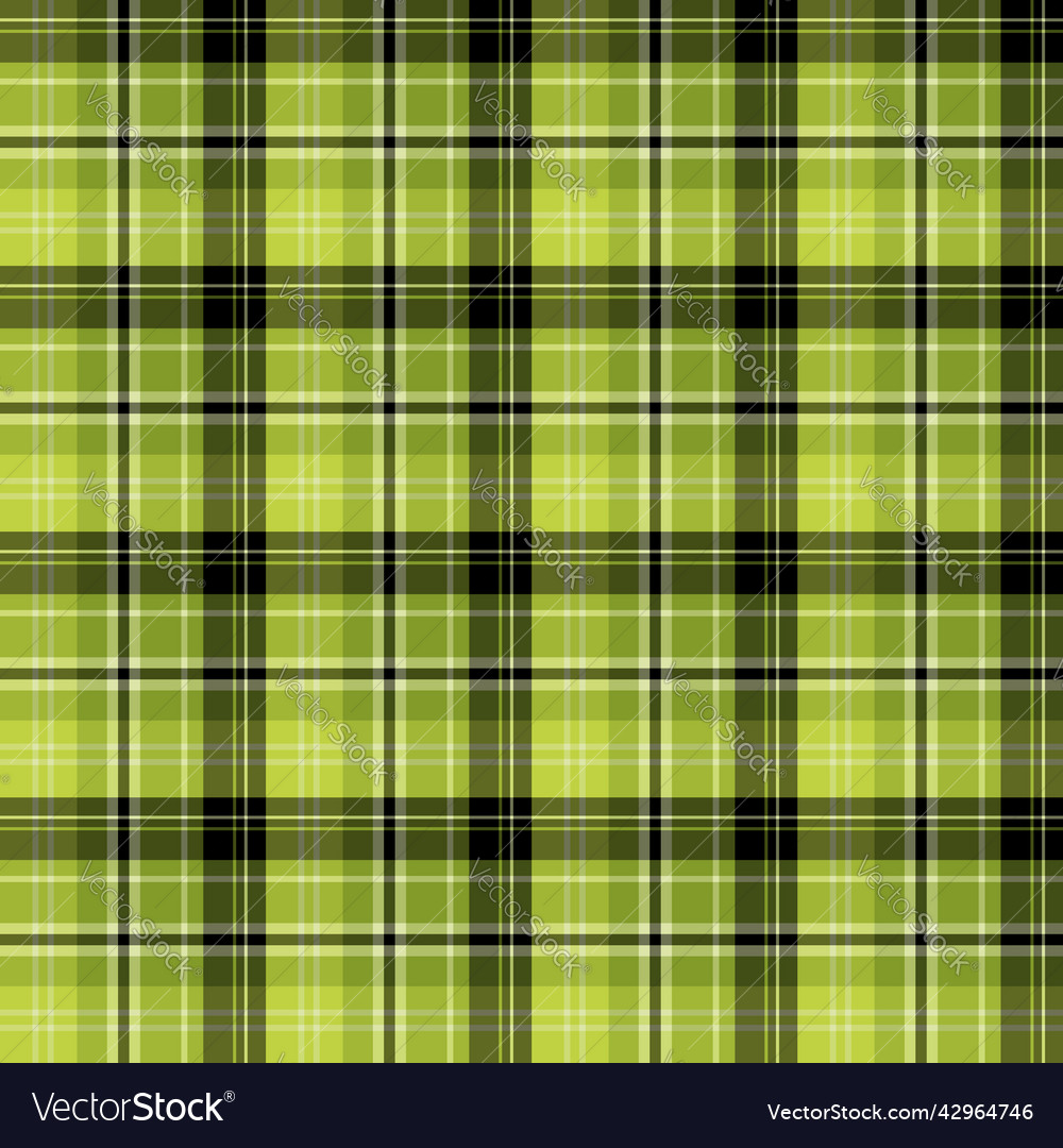 Seamless pattern in green and black colors Vector Image