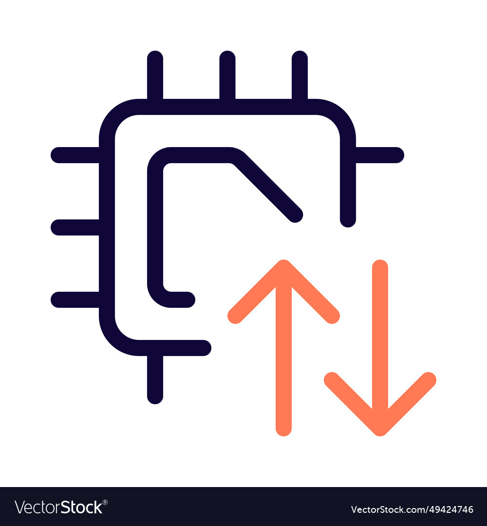 Utilizing a microprocessor to transfer data