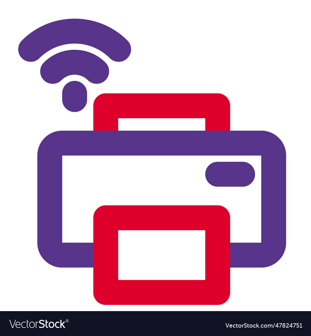 Electronic printer functions via wifi connection