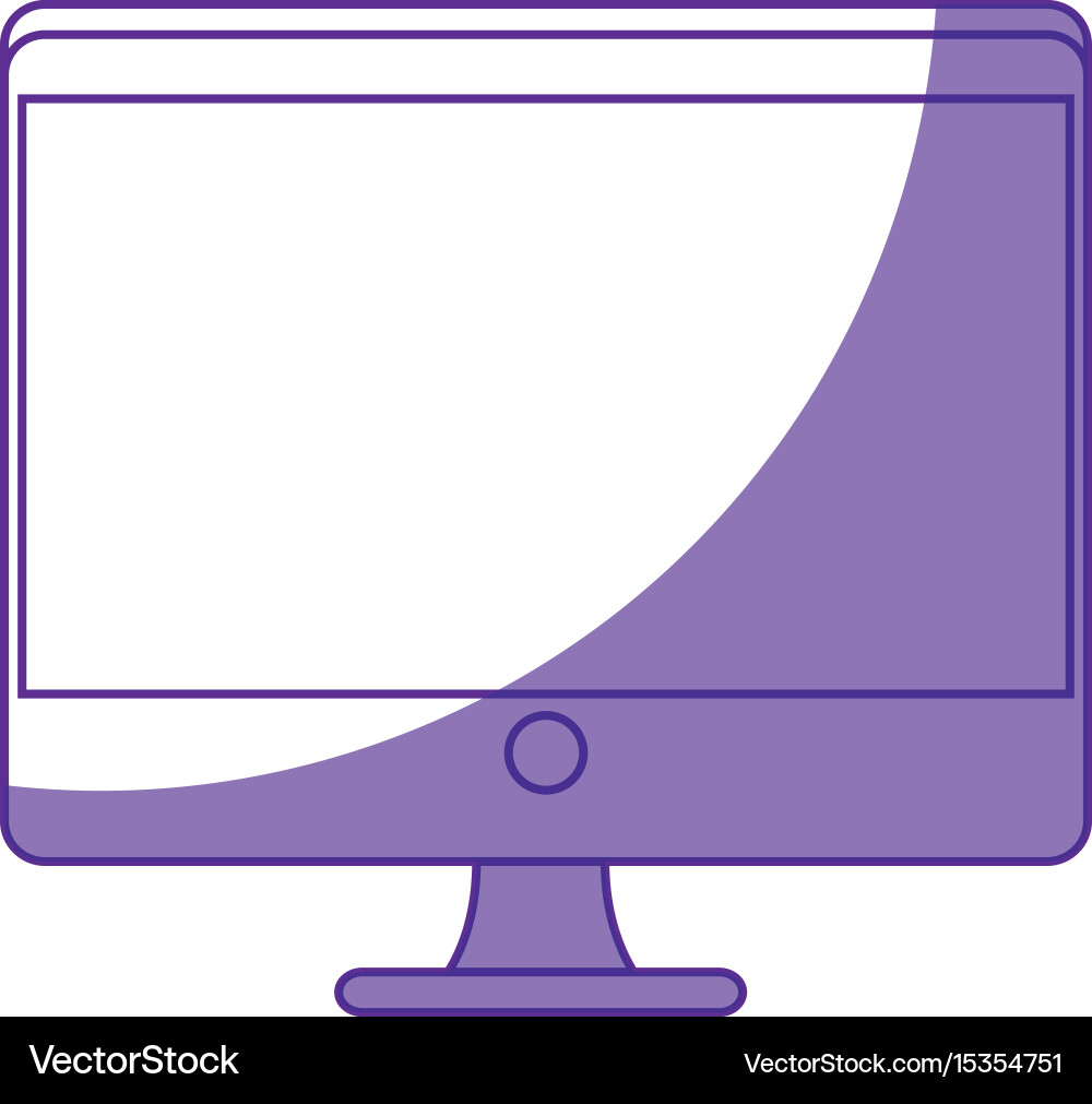 Modern tv technology Royalty Free Vector Image
