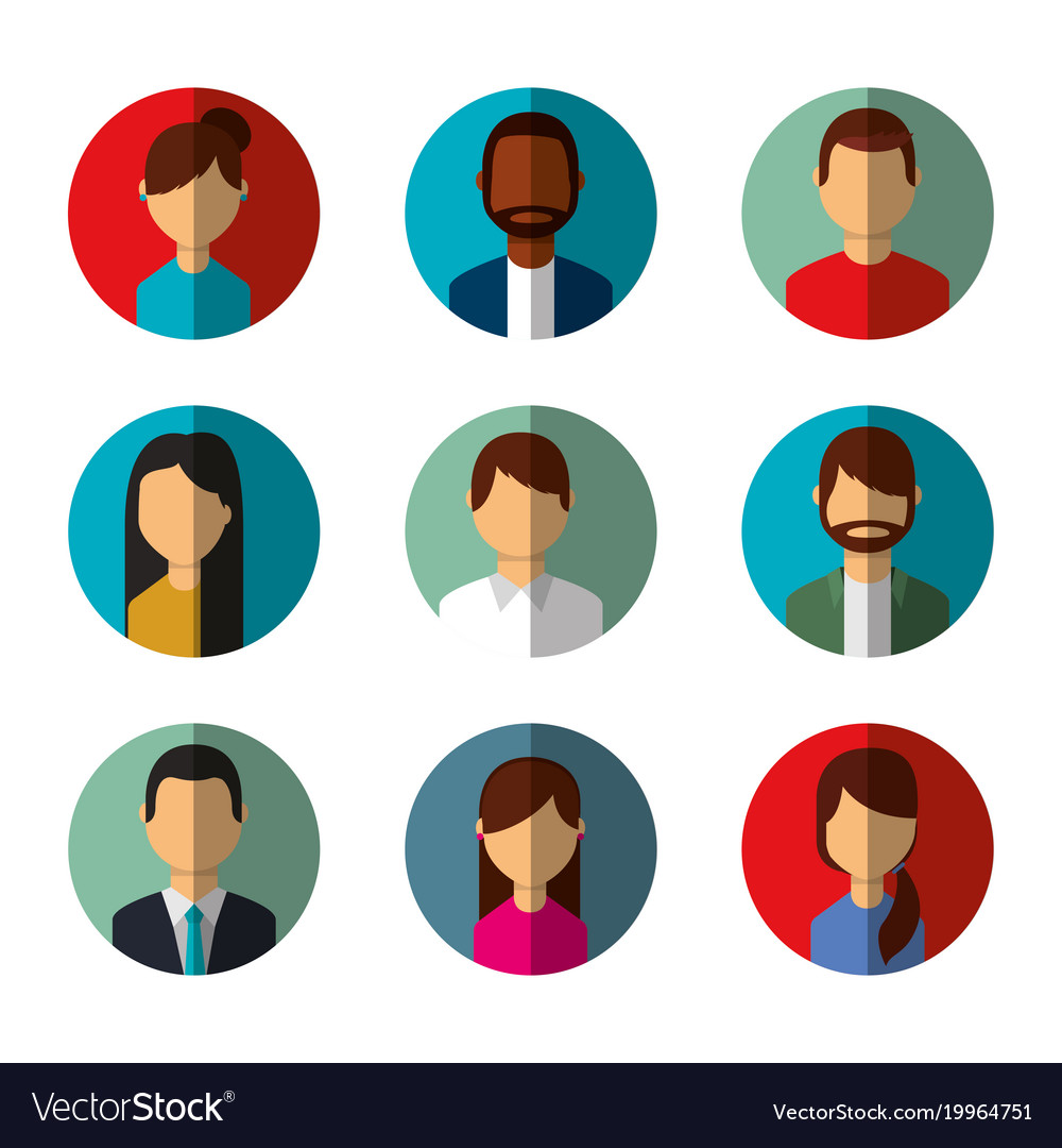 Person user customer peopler avatar circle - Social media & Logos