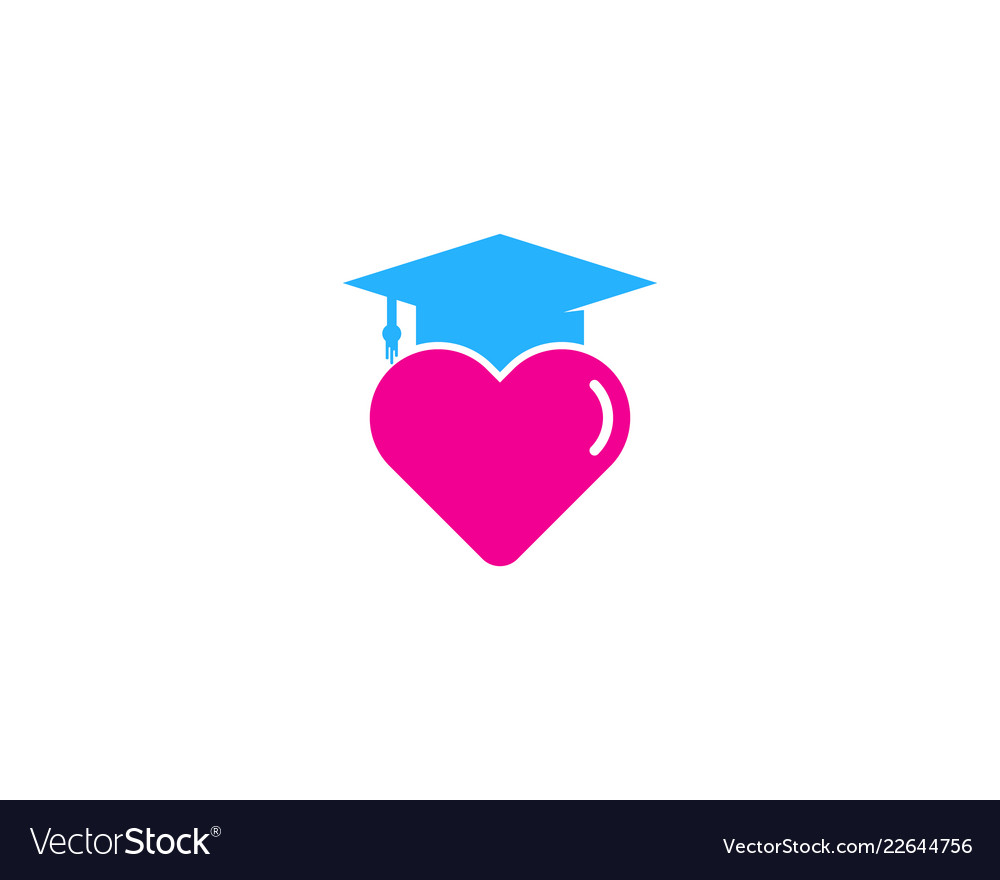 Love education logo icon design