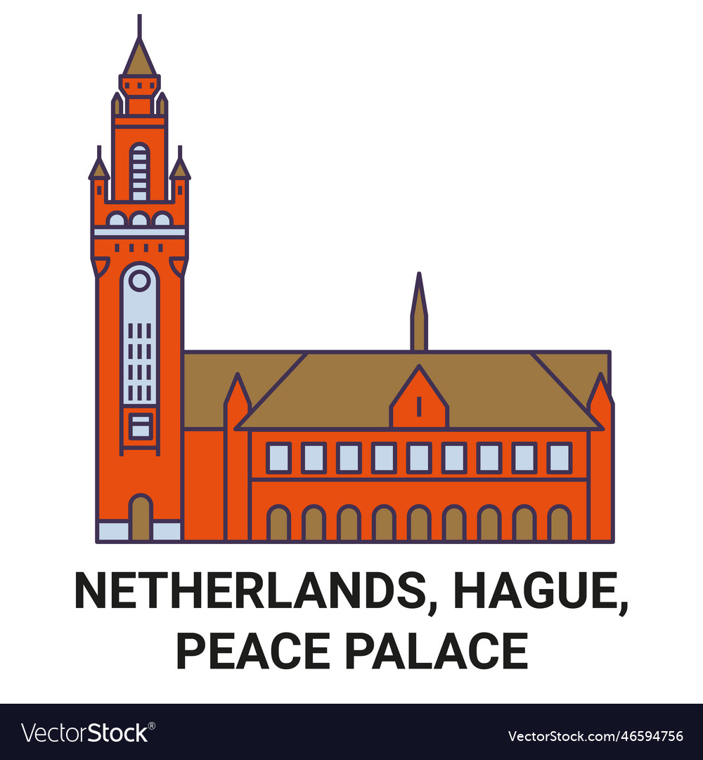 Netherlands hague peace palace travel landmark