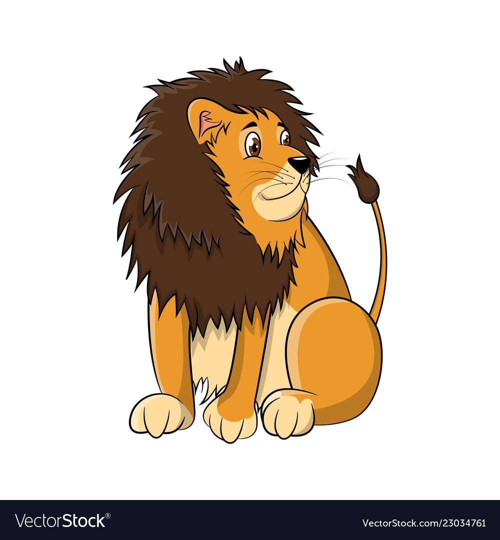 Update more than 83 cartoon sketch of lion best - in.eteachers