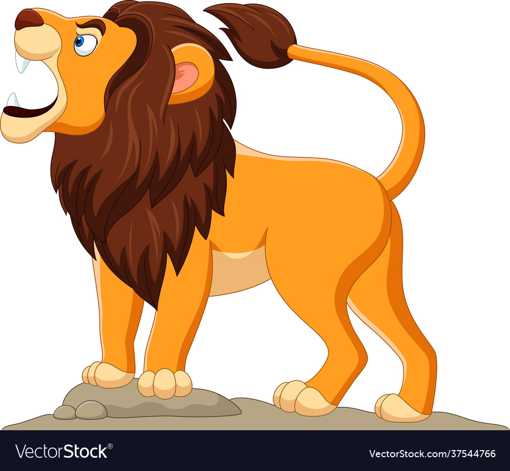 Cartoon Lion Roaring Pictures