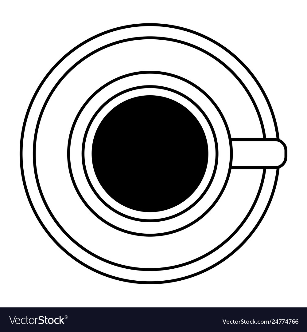 Coffee cup isolated icon