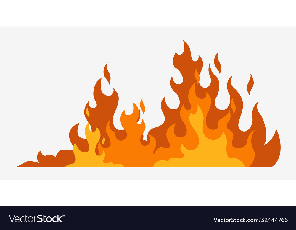 Feuer Hintergrund heiße rote Linie Gefahr