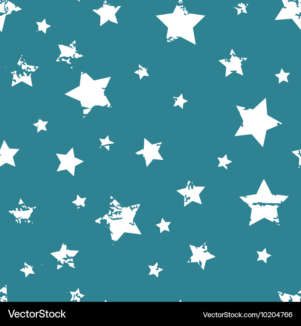 Stars seamless pattern Royalty Free Vector Image