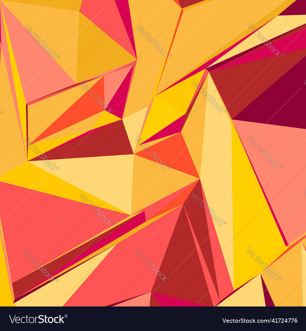 Abstract background with colorful triangles vector image Abstract background with colorful triangles
