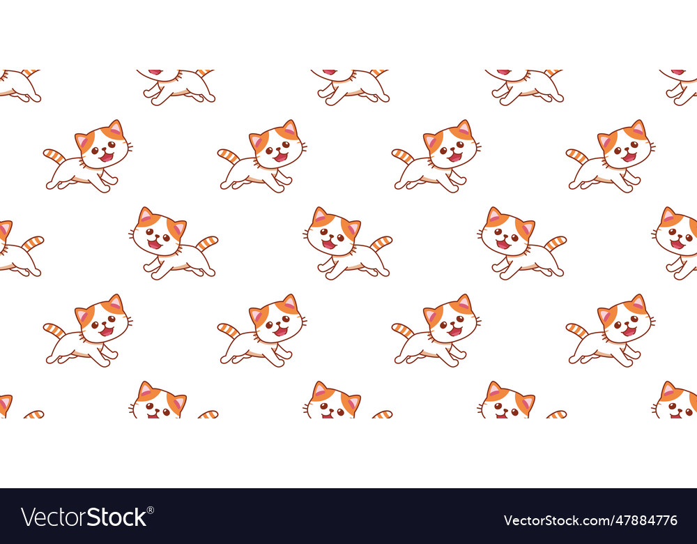 Cartoon character cute exotic shorthair cat