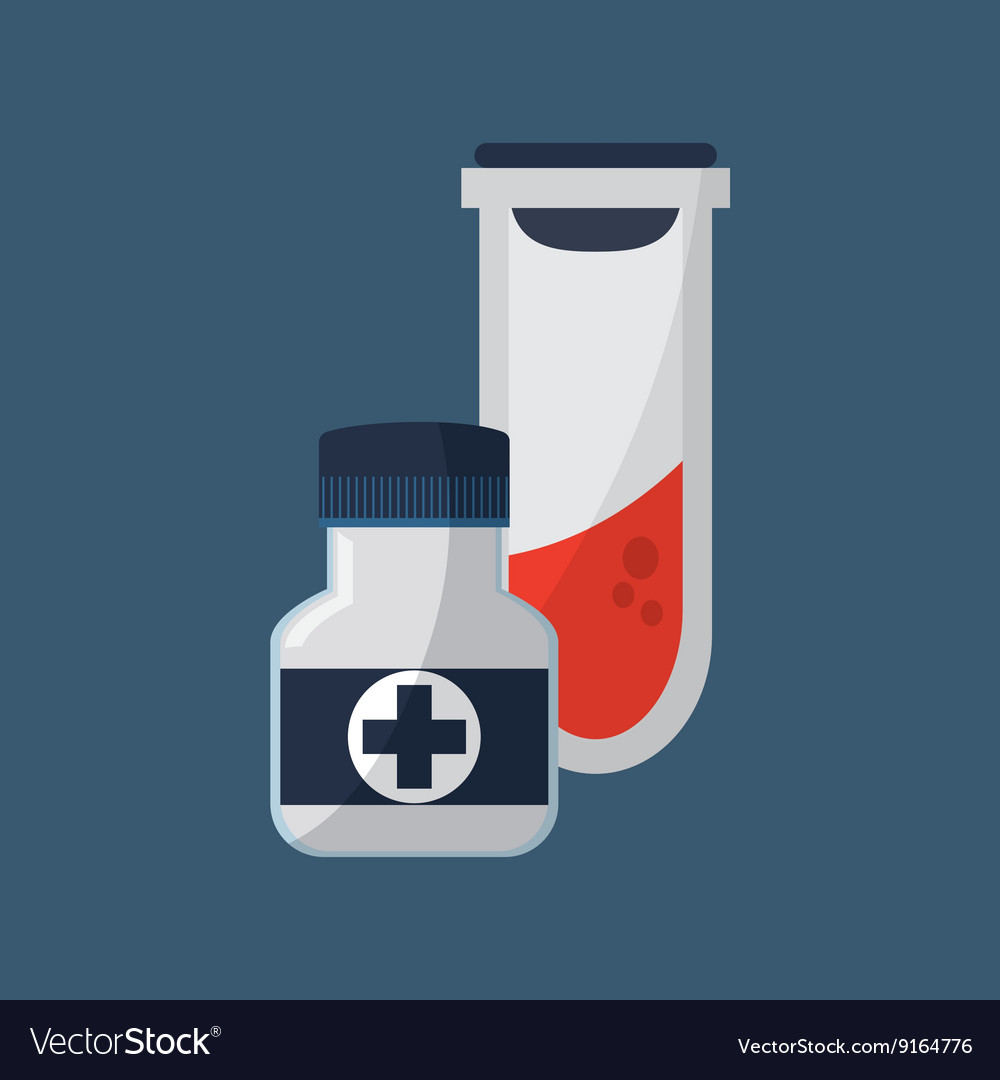 Medical care design health icon flat