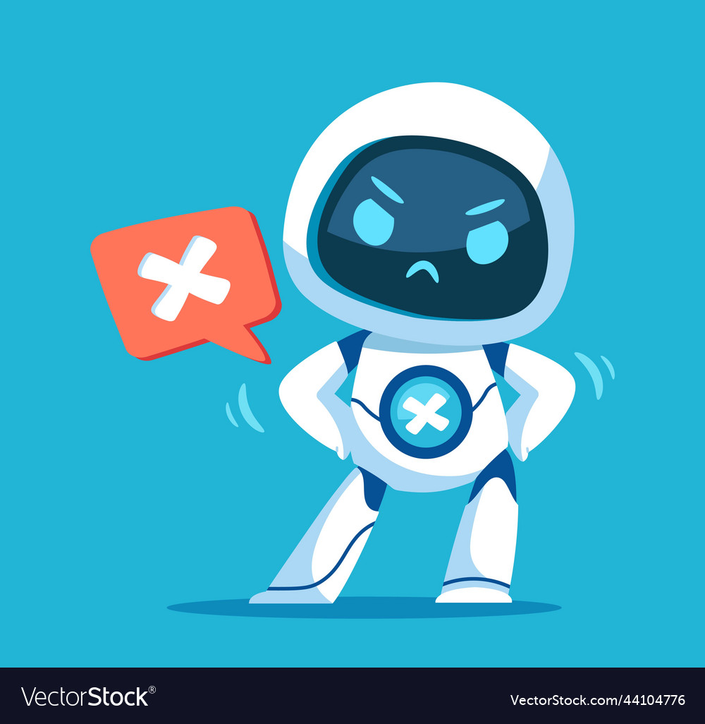 Refusing Robot Icon