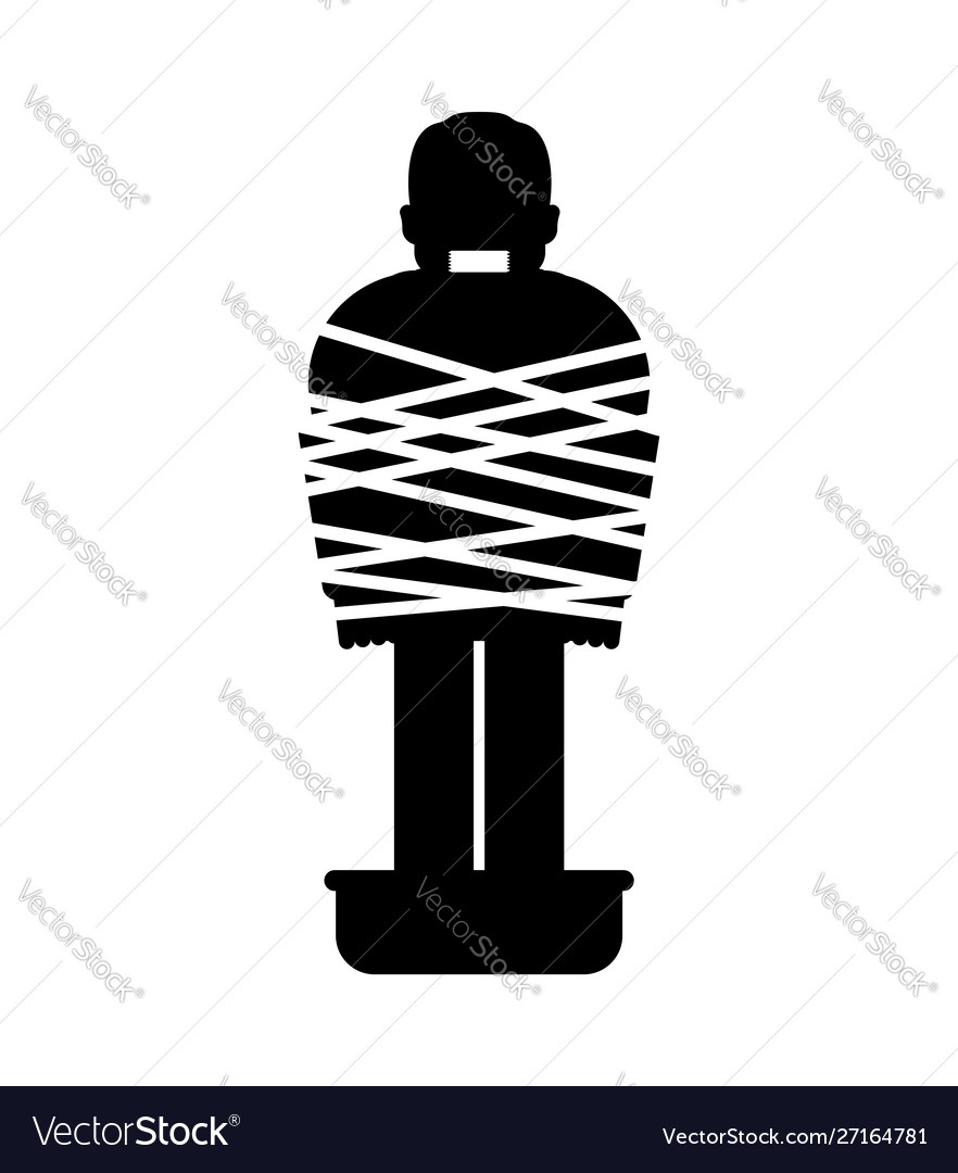 The tied man