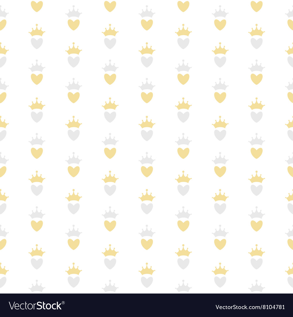 Princess seamless pattern background