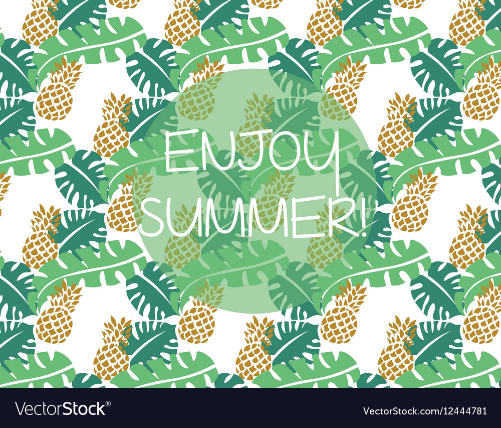 Summer pattern background