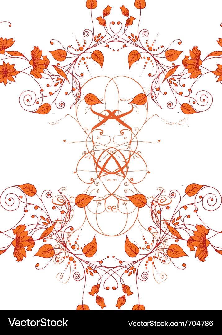 Floral Royalty Free Vector Image - VectorStock