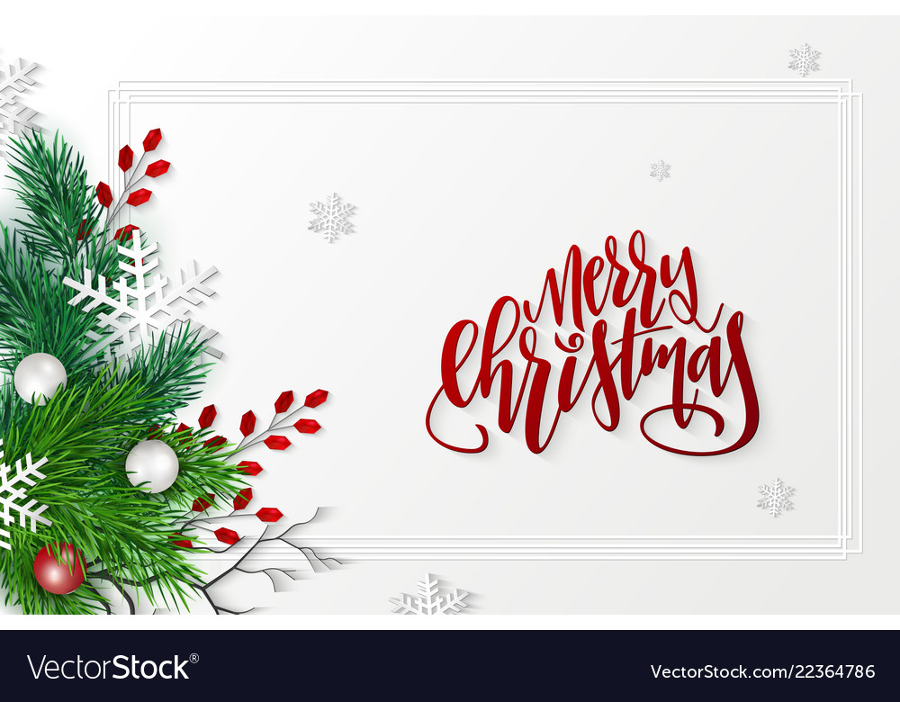 Greeting banner template vector image Greeting banner template