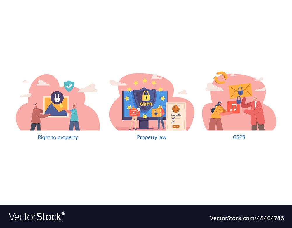 Isolated elements with characters perform vector image Isolated elements with characters perform