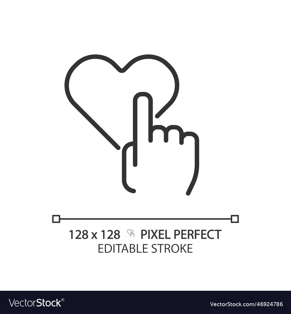 Like pixel perfect linear icon