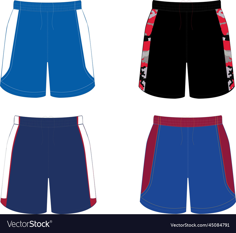 Basketball shorts mock ups