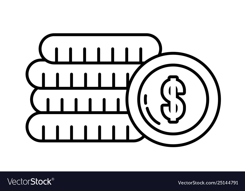 Saving money cartoon Royalty Free Vector Image