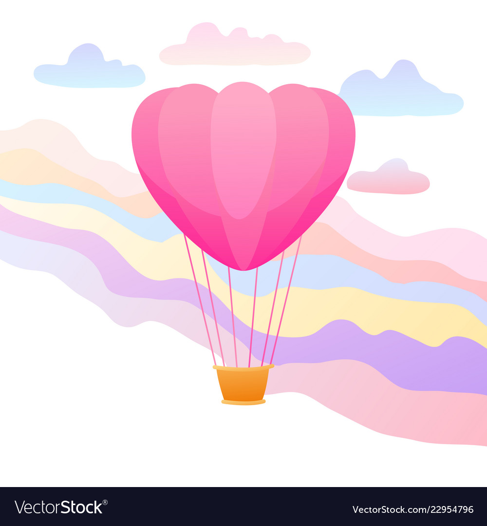 Happy valentine day greeting card vector image Happy valentine day greeting card
