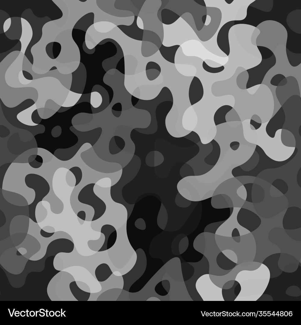 Camouflage seamless pattern background classic Vector Image