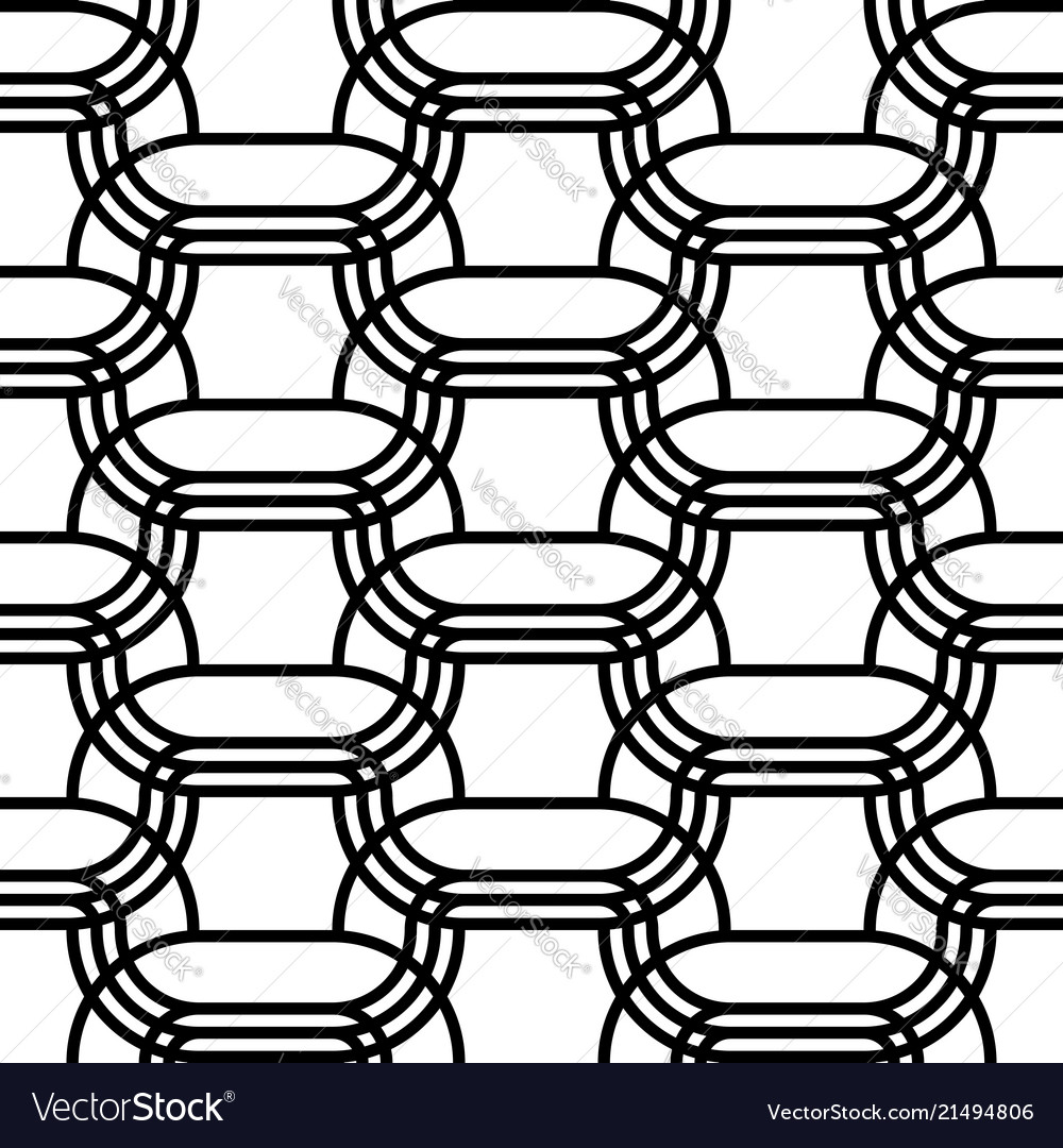 Design seamless monochrome grid pattern