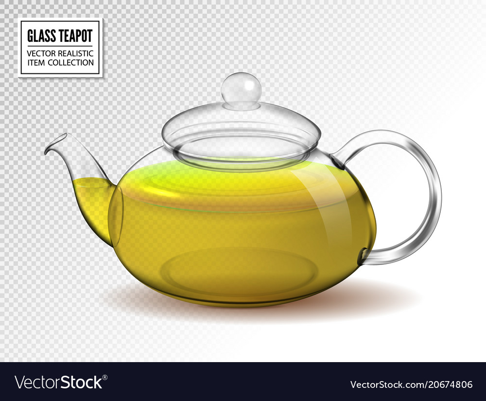 green tea glass kettle