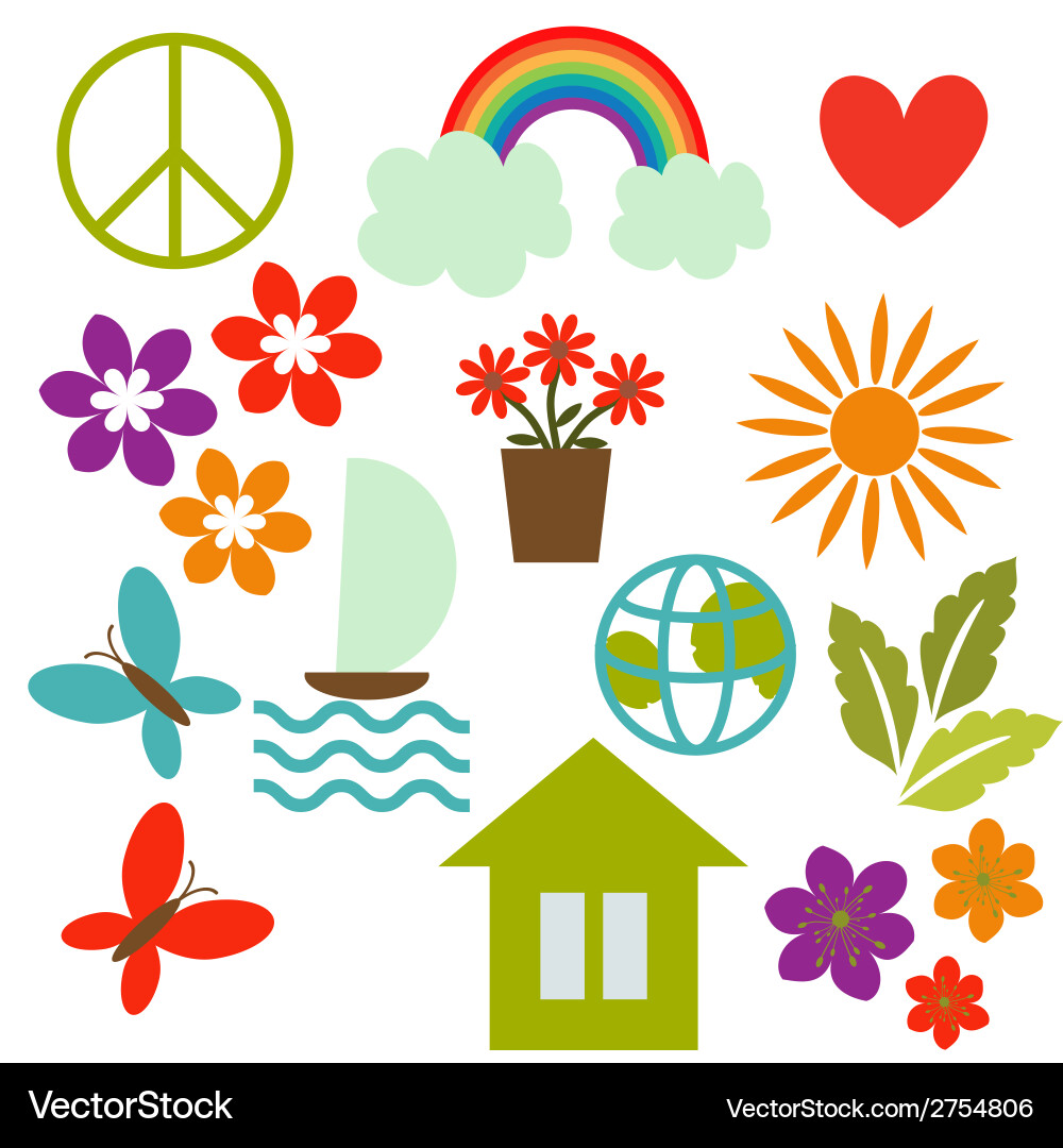 Icon set Royalty Free Vector Image - VectorStock