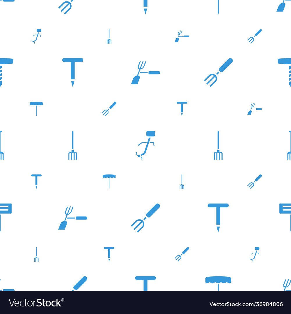 Pitchfork icons pattern seamless white background