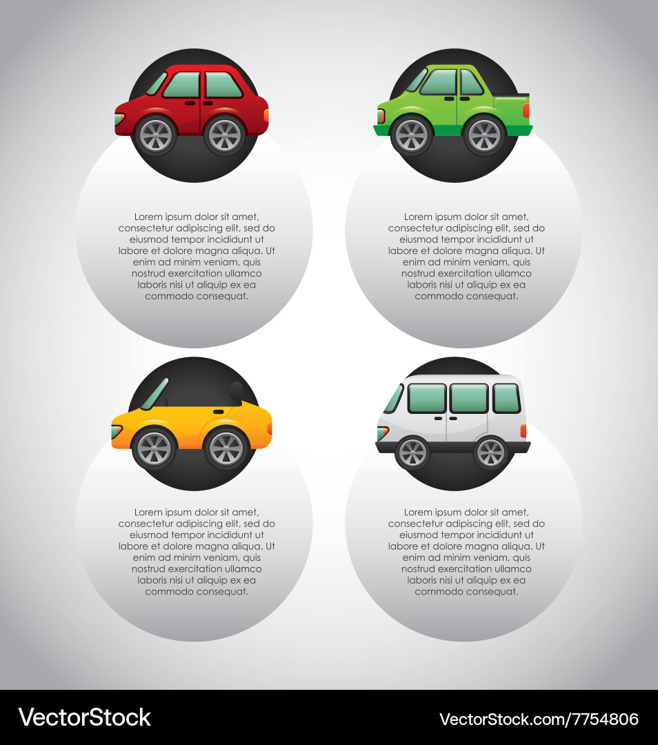 Road concept design Royalty Free Vector Image - VectorStock