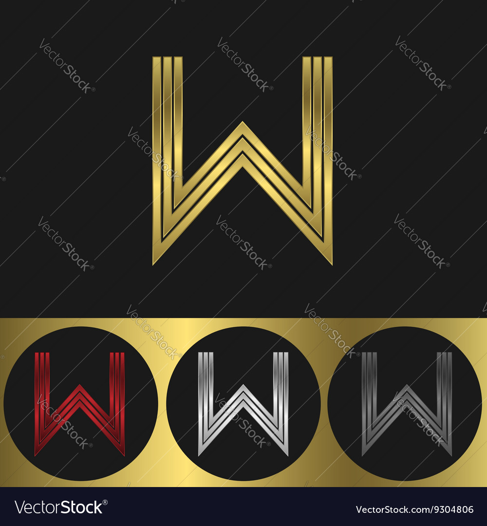 W letter logo