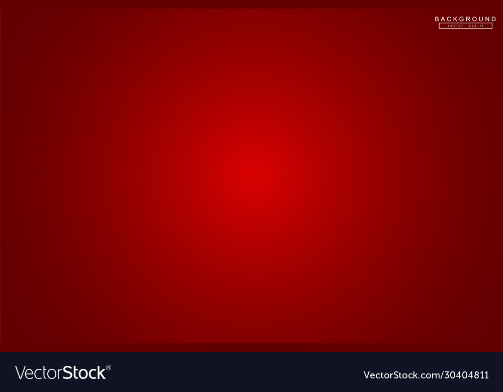 Gradient red background vector image Gradient red background