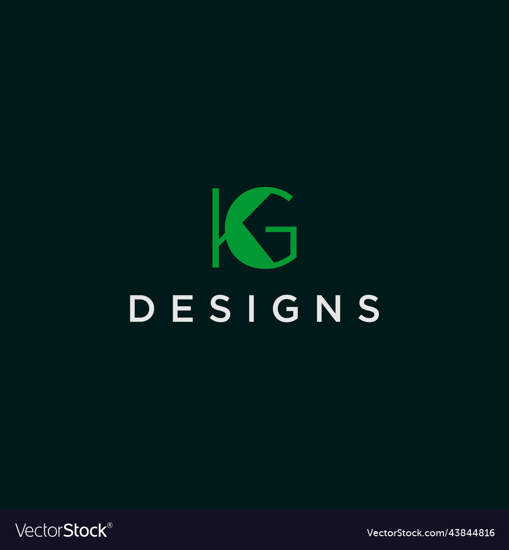 Kg creative logo design