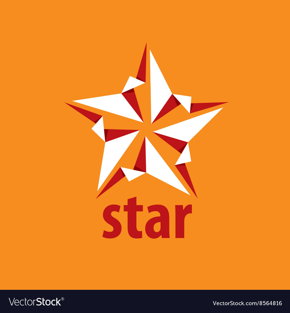 Logo star Royalty Free Vector Image - VectorStock