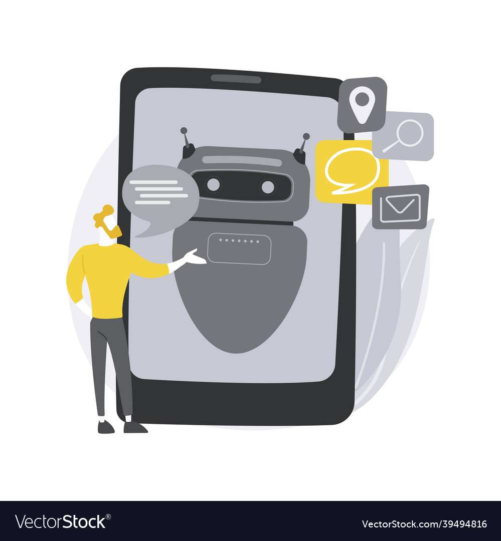 Natural language processing abstract concept vector image Natural language processing abstract concept